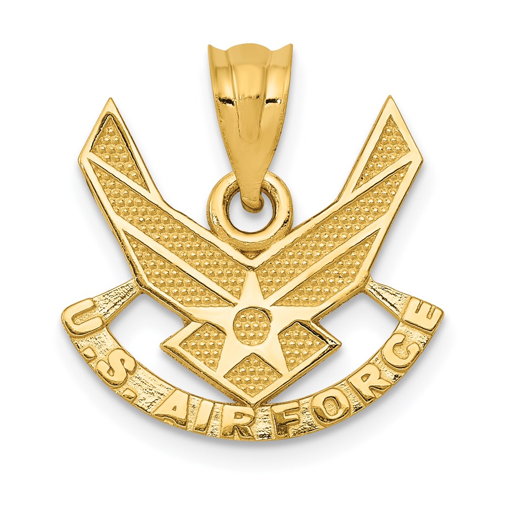 14ky U.S. Air Force Pendant