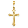 14k Passion Cross Pendant