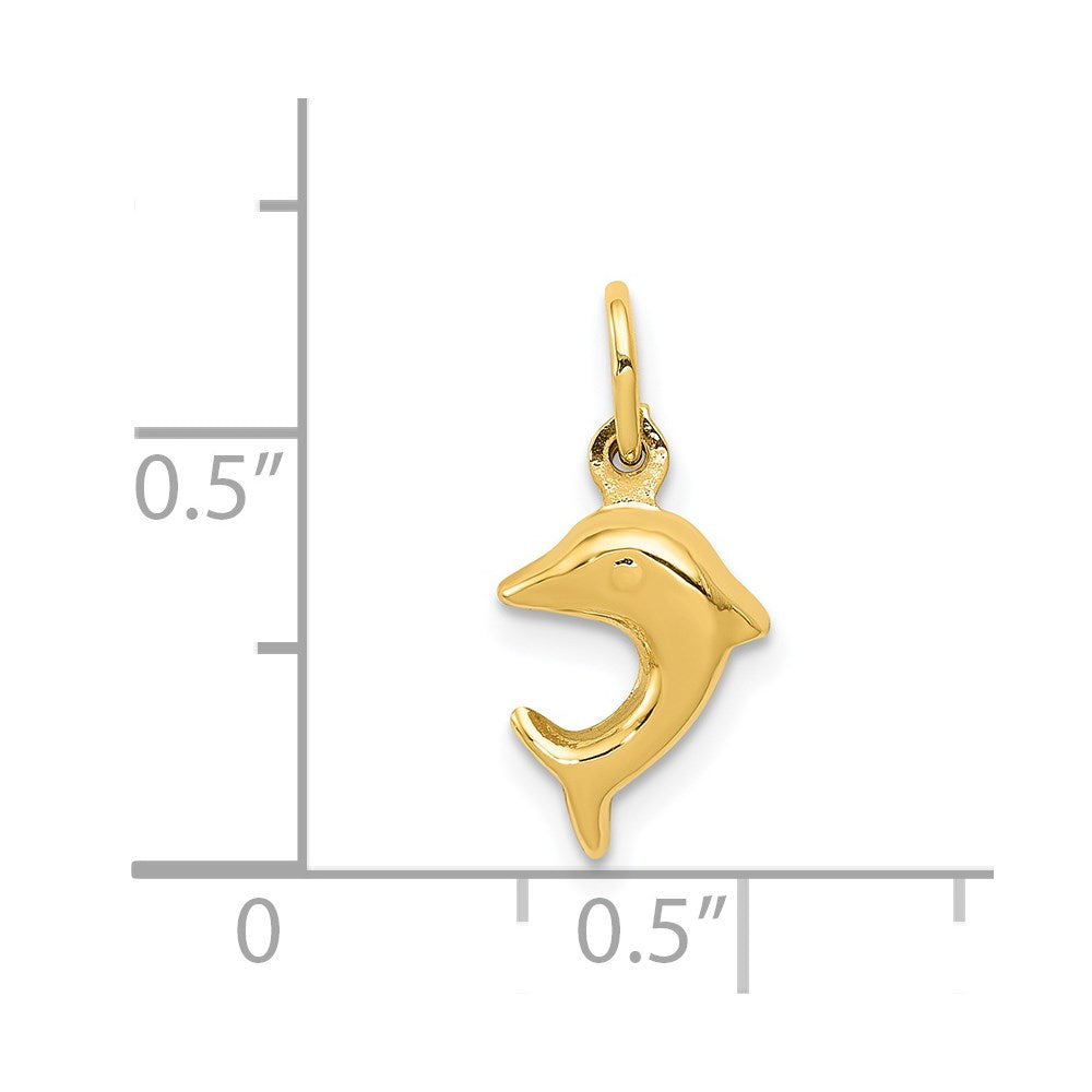14k Dolphin Charm