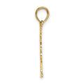 14k Gymnastics Floor Charm