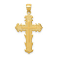 14k Passion Cross Pendant