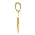 14K Star of David w/Tablets in Center Pendant