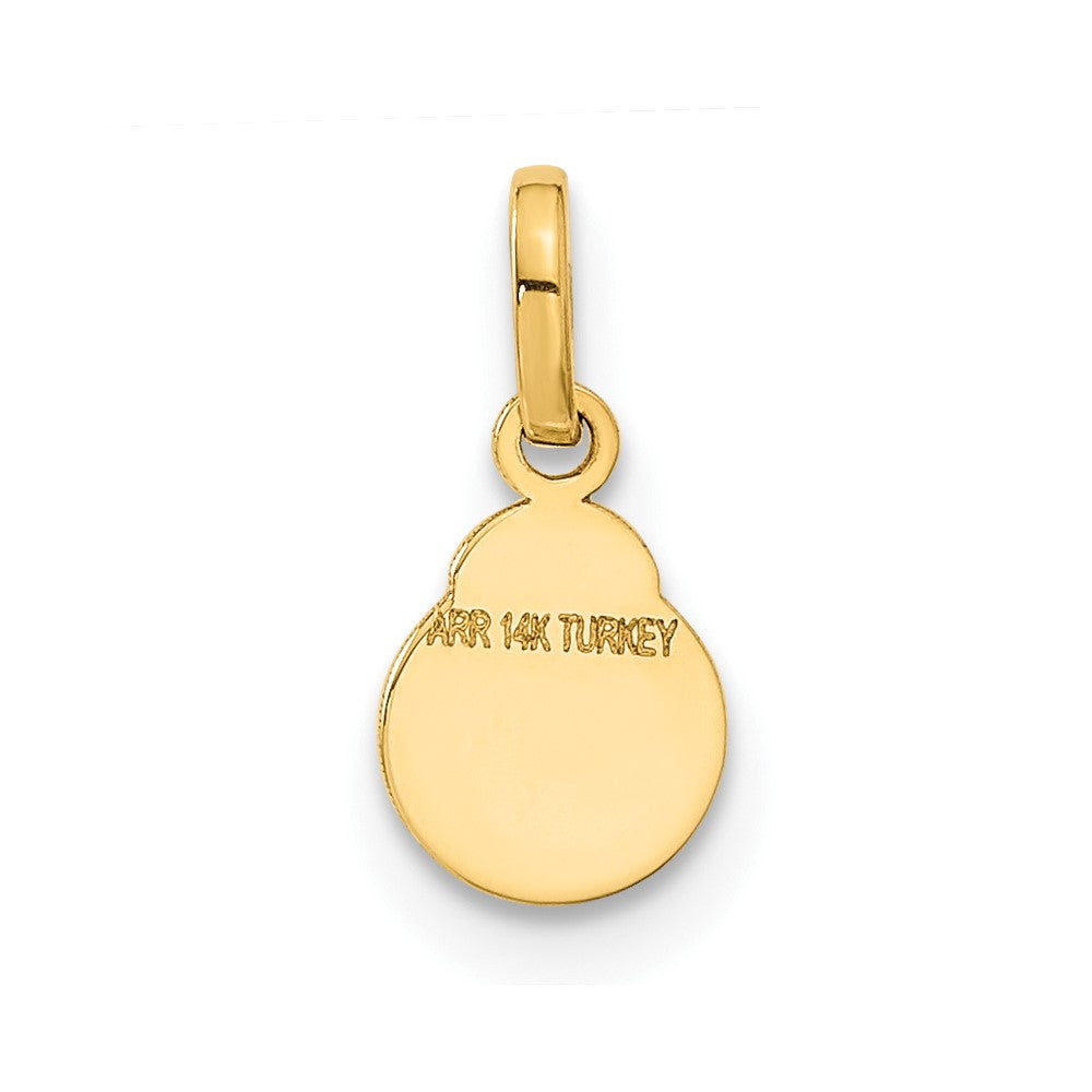 14K Enamel Ladybug Charm