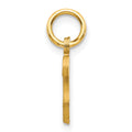 14KY Script Letter S Initial Charm