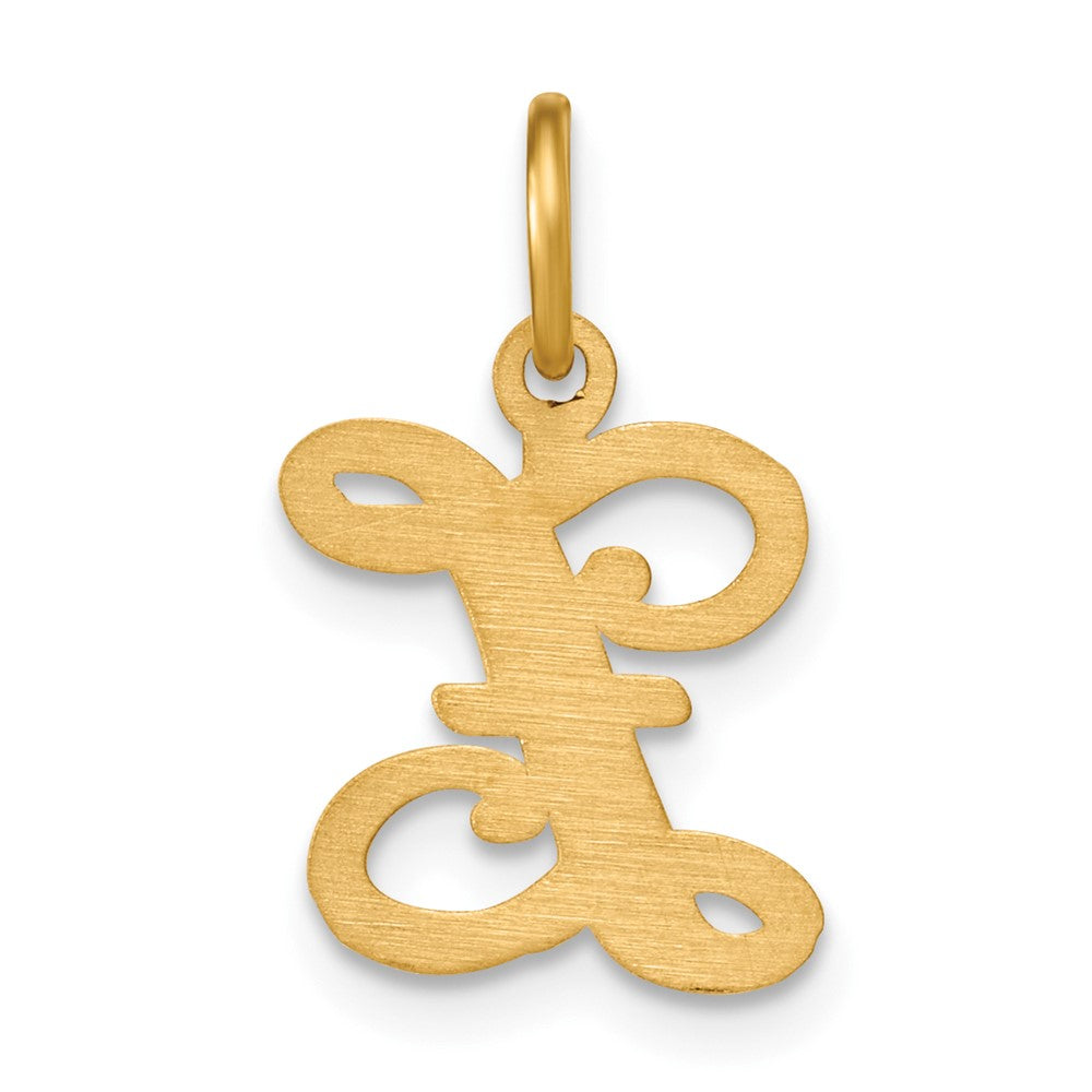 14k Initial Z Charm