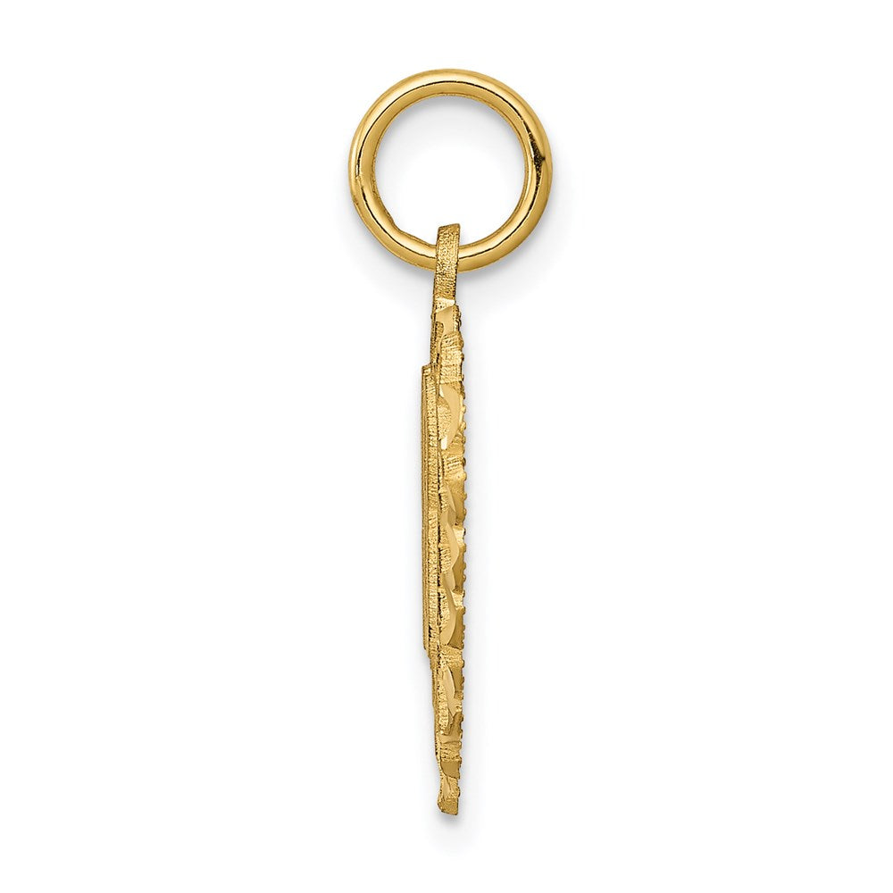 14k 18 Heart Charm