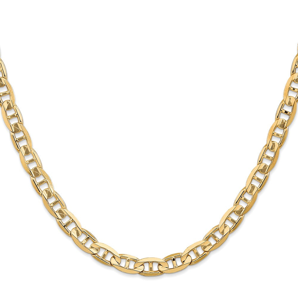 14k 6.25mm Concave Anchor Chain