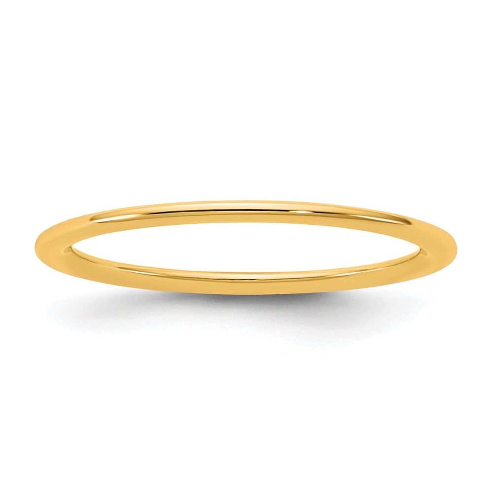 14KY 1mm Standard Comfort Fit Band