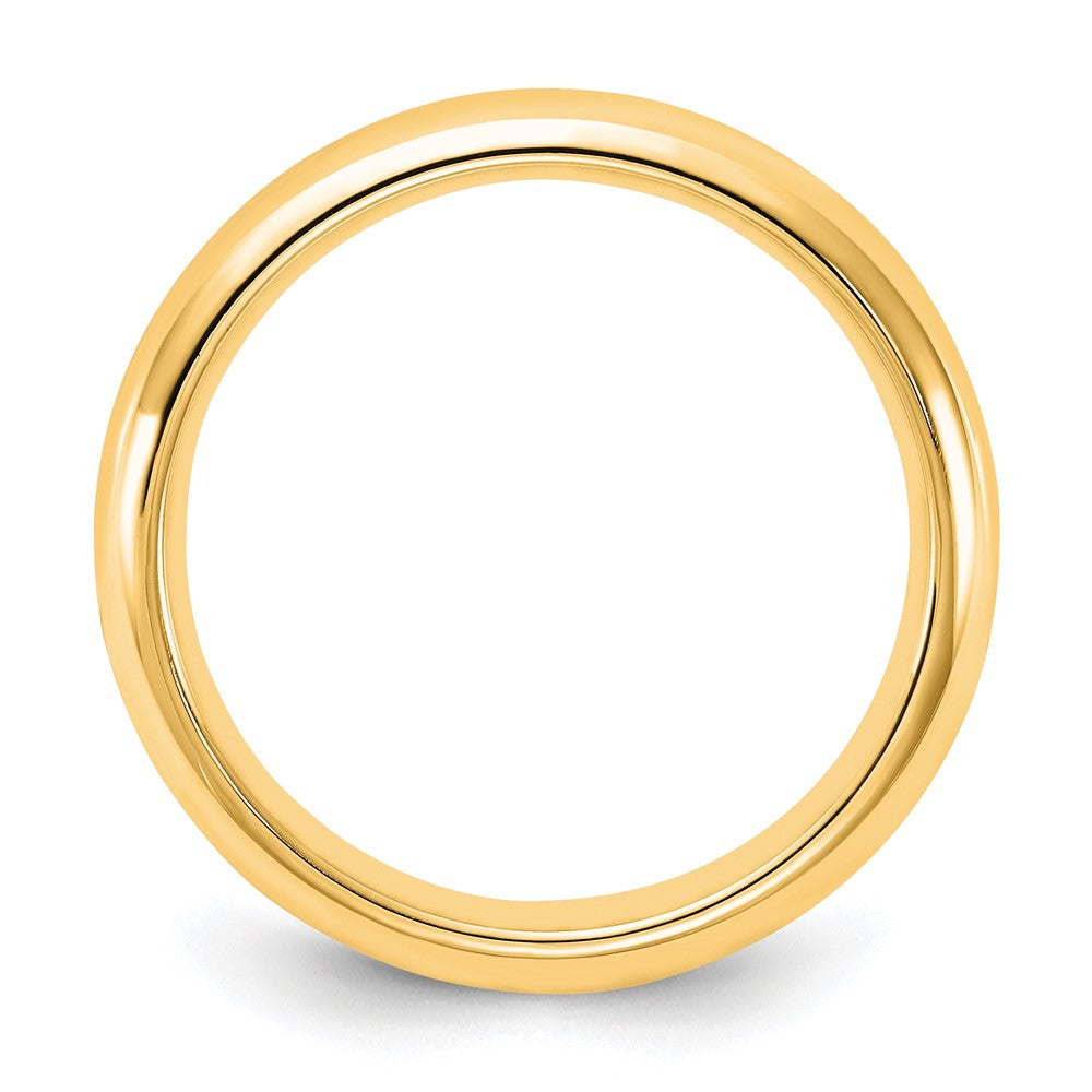 14KY 4mm Standard Comfort Fit Wedding Band