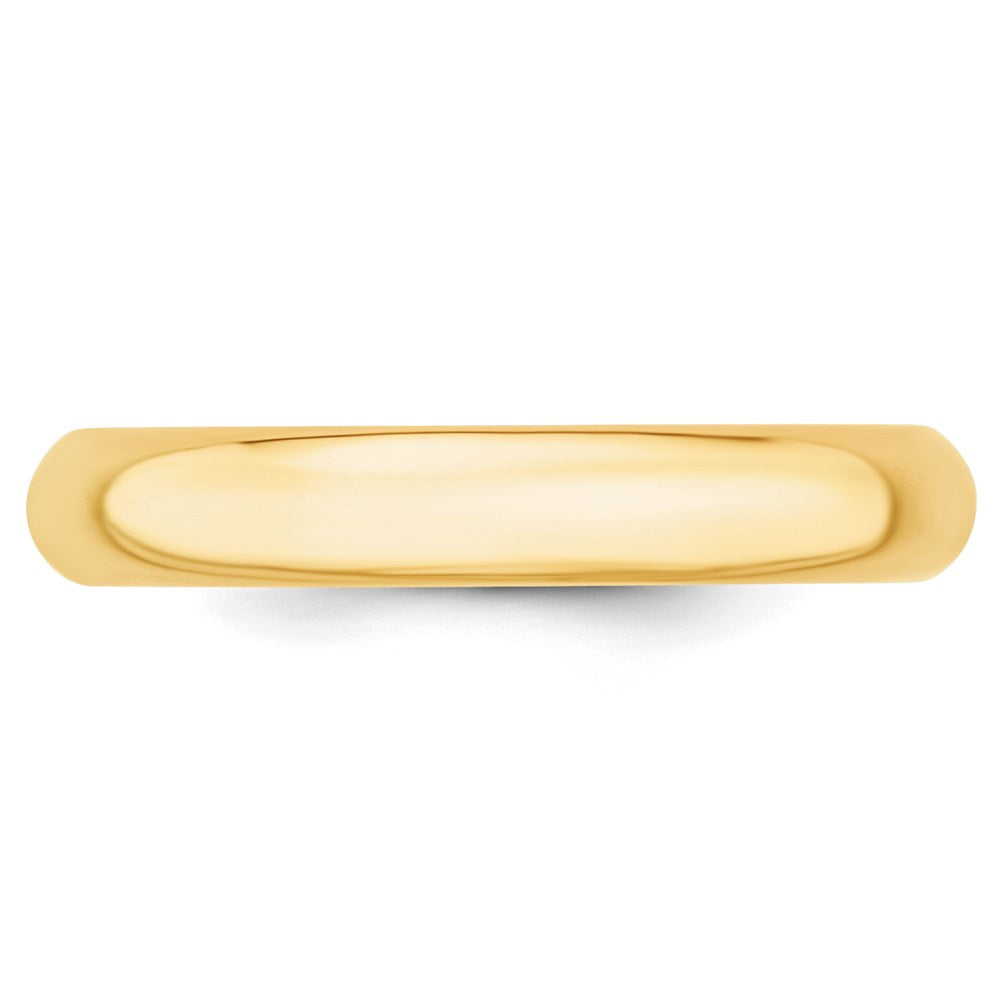 14KY 4mm Standard Comfort Fit Wedding Band