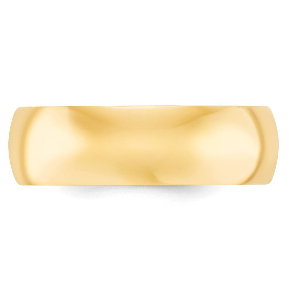 14KY 7mm Standard Comfort Fit Wedding Band