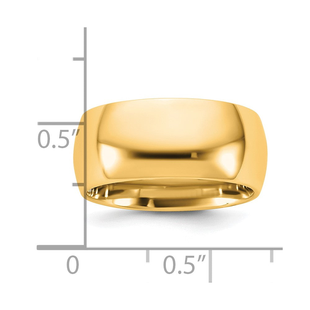 14KY 9mm Standard Comfort Fit Band