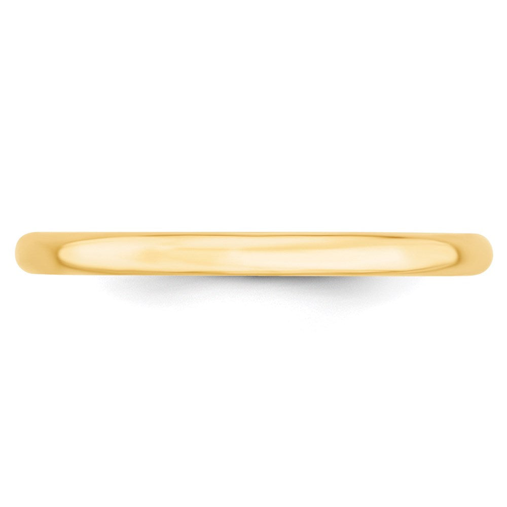 14KY 2mm LTW Comfort Fit Band