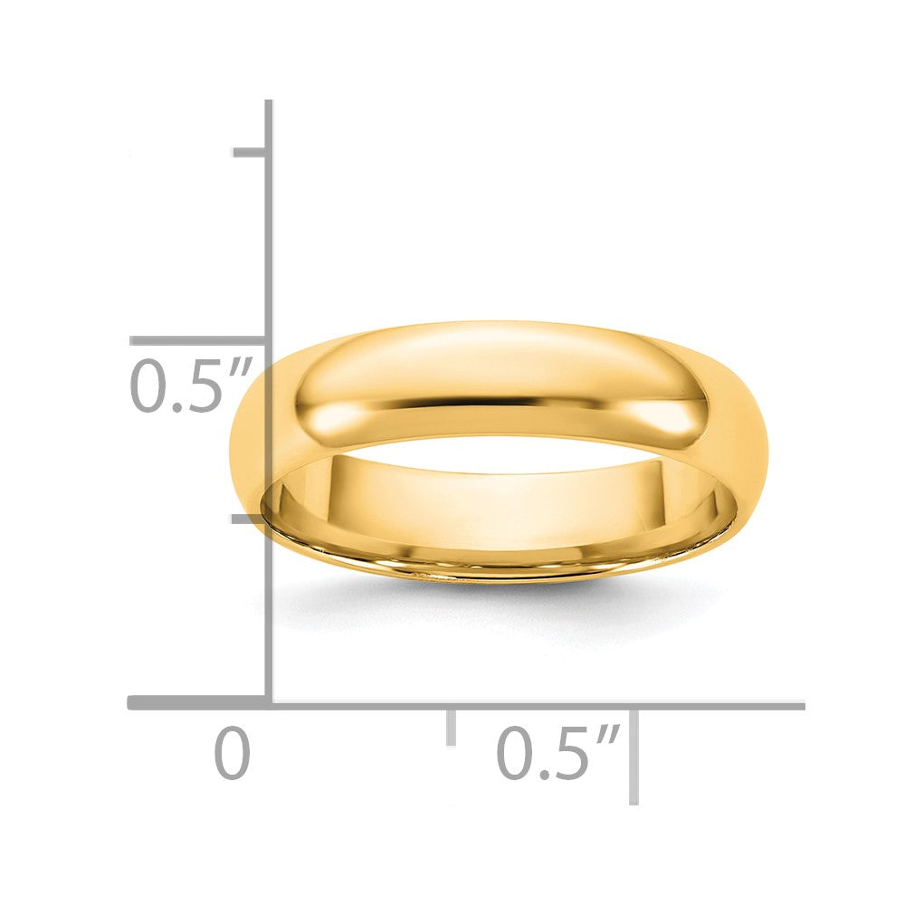 14KY 4.5mm LTW Comfort Fit Band