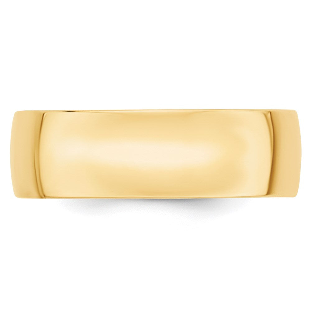 14KY 7mm LTW Comfort Fit Band