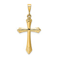 14k Passion Cross Pendant