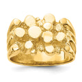 10ky Men's Nugget Ring