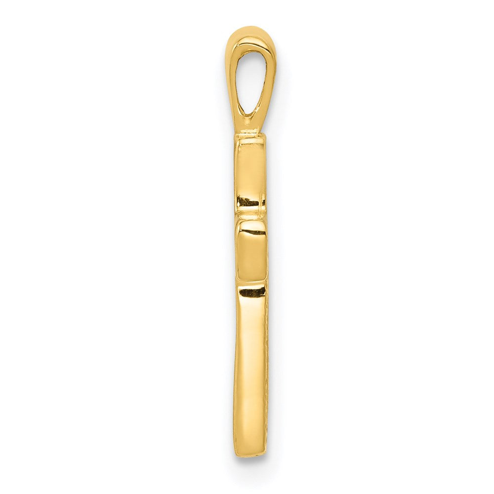 14k Cross Charm