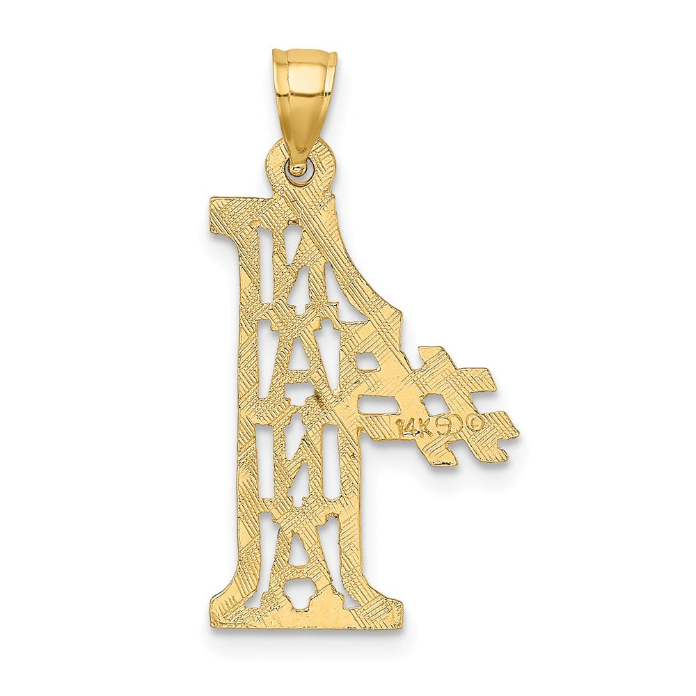 14K #1 NANA Charm