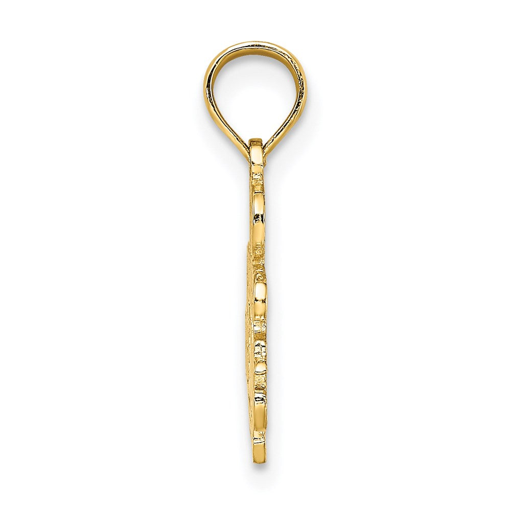 14K I'D RATHER BE SAILING Charm
