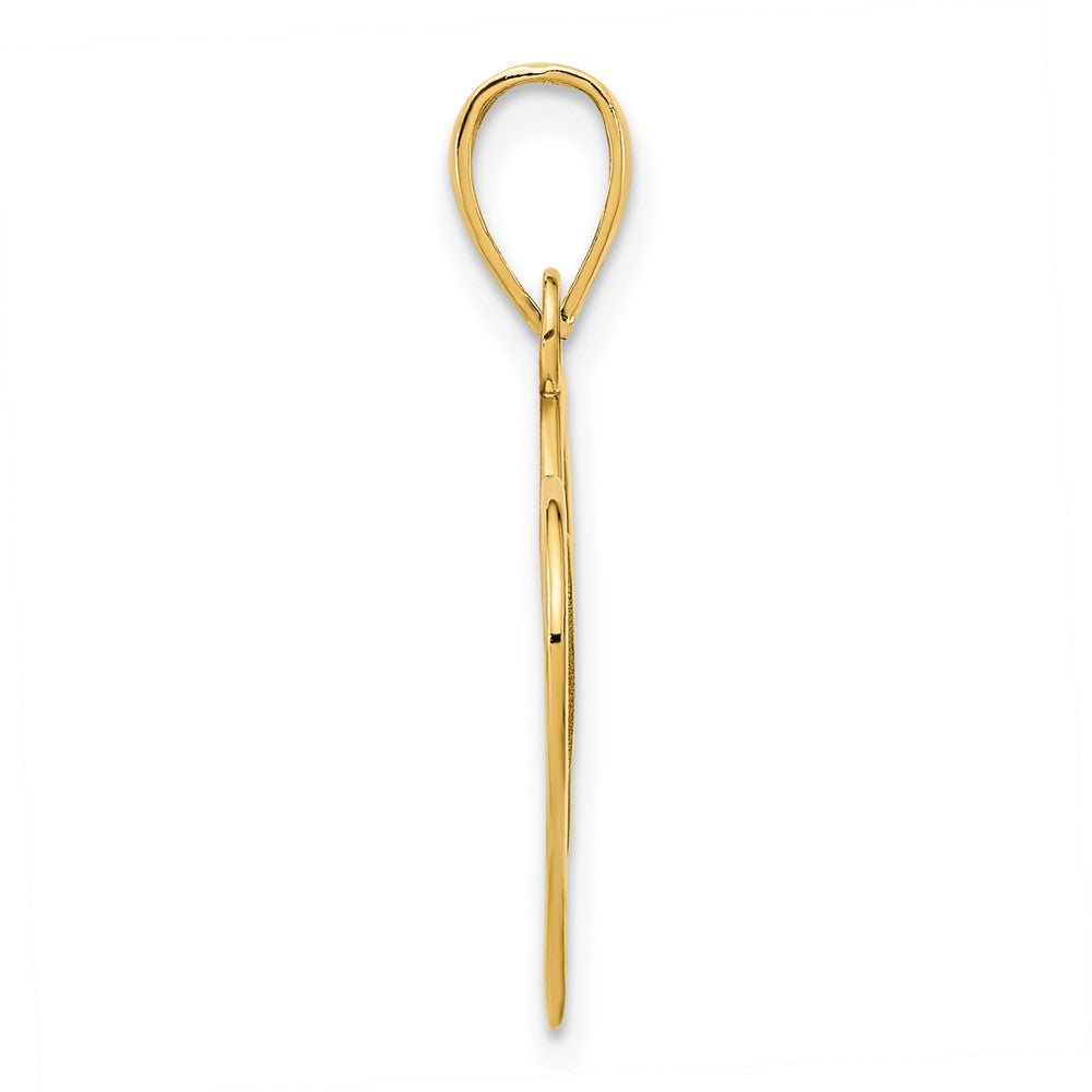 14k #15 Heart Pendant