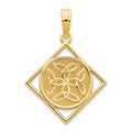14ky Fancy Celtic Knot Pendant