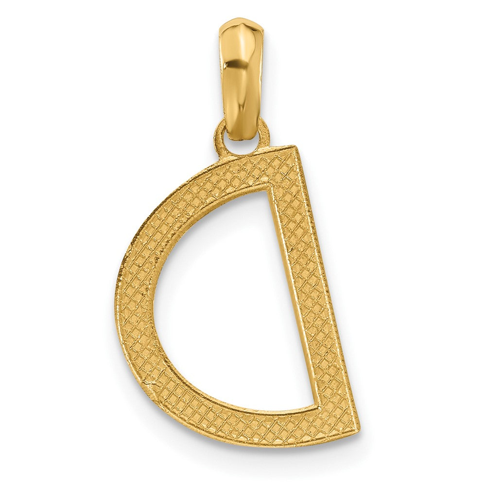 14ky Fancy Letter D