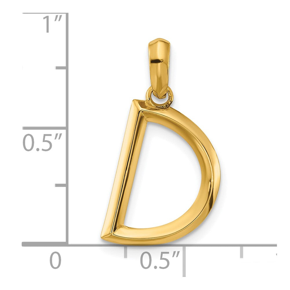 14ky Fancy Letter D