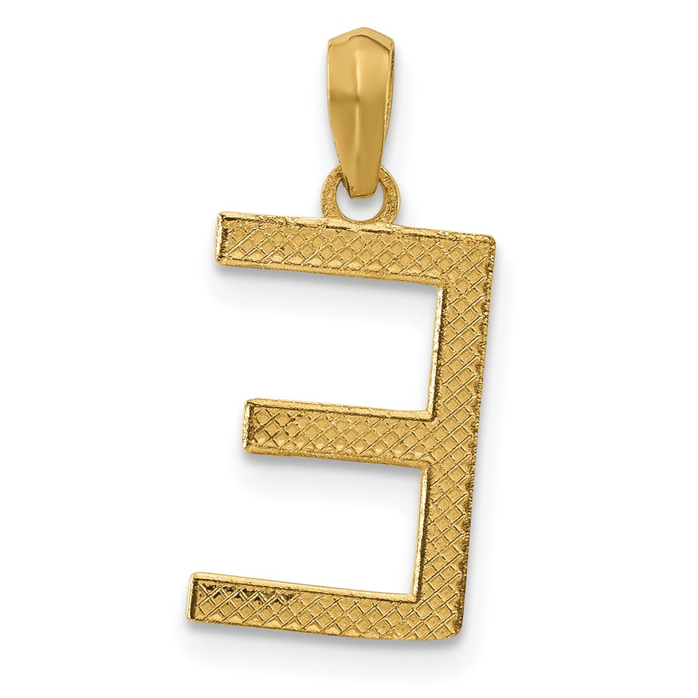 14ky Fancy Letter E
