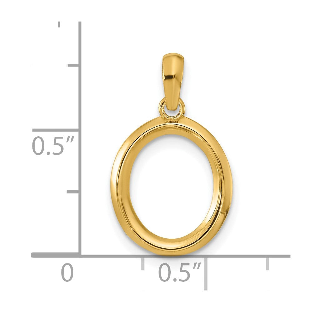14ky Fancy Letter O