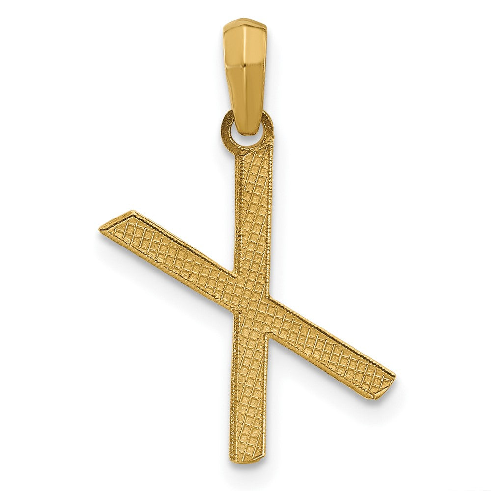14ky Fancy Letter X