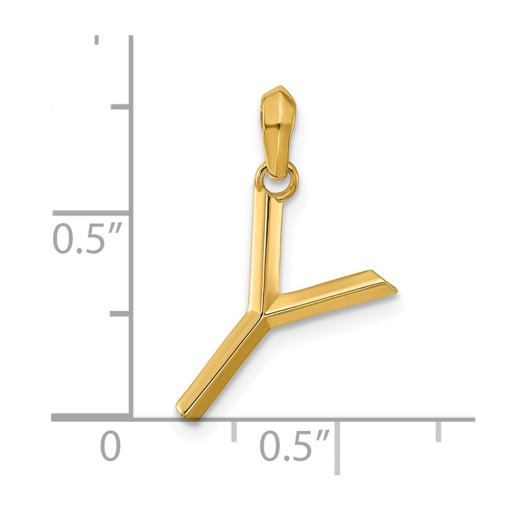 14ky Fancy Letter Y