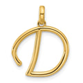 14ky Fancy Letter D