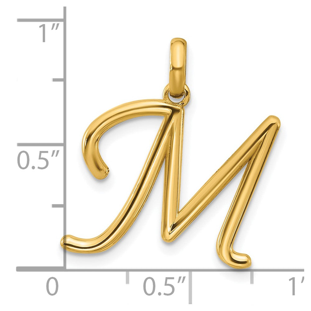 14ky Fancy Letter M