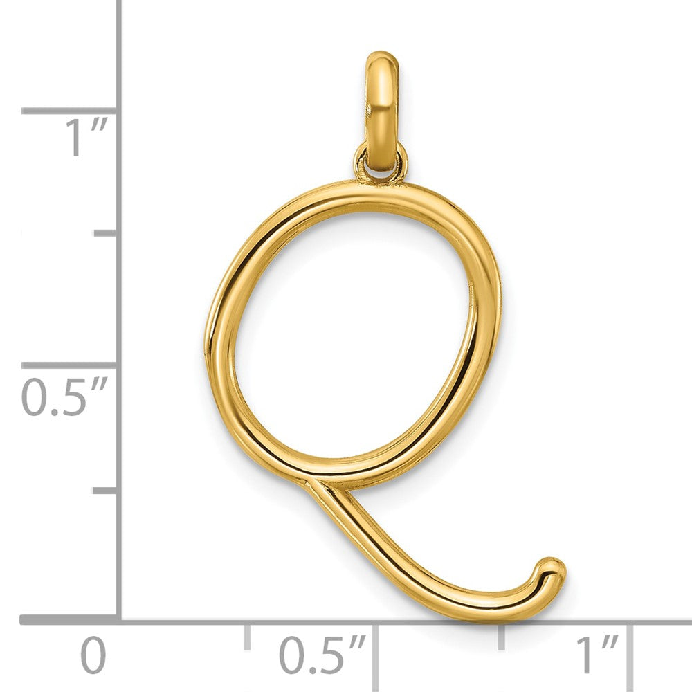 14ky Fancy Letter Q
