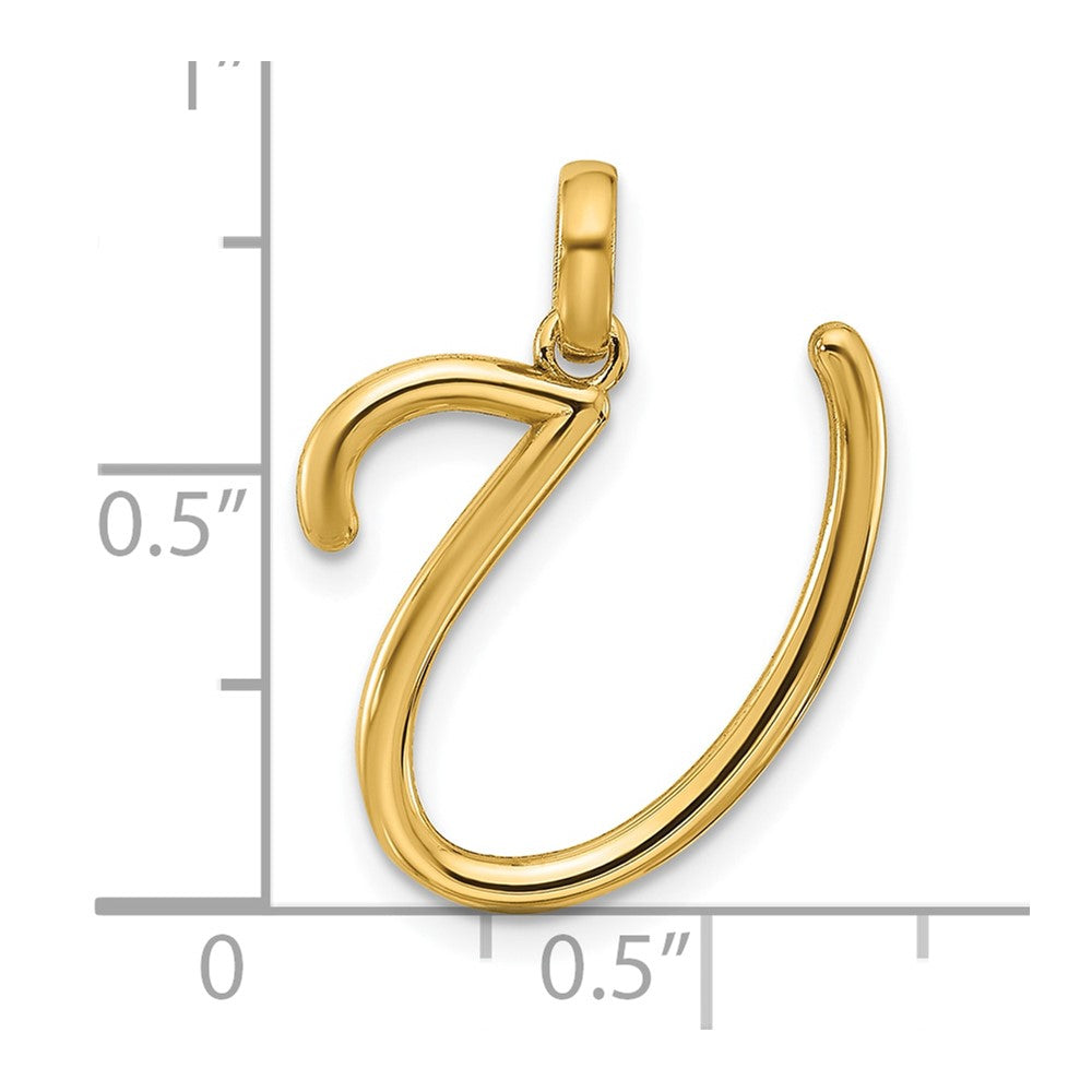 14ky Fancy Letter U