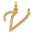 14ky Fancy Letter V