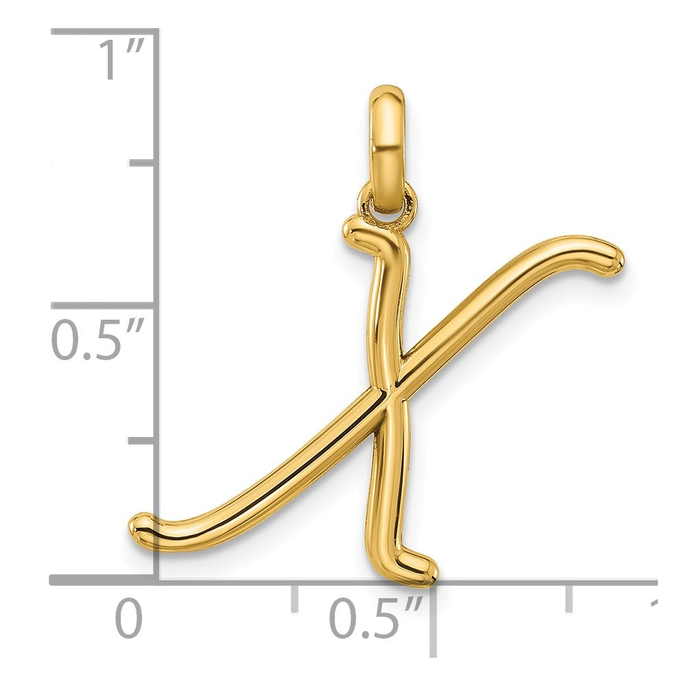14ky Fancy Letter X