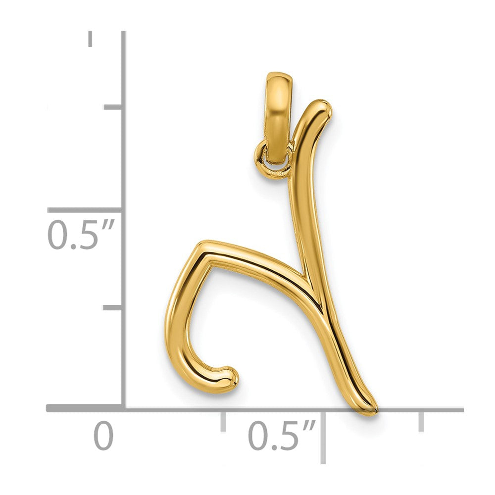 14ky Fancy Letter Y