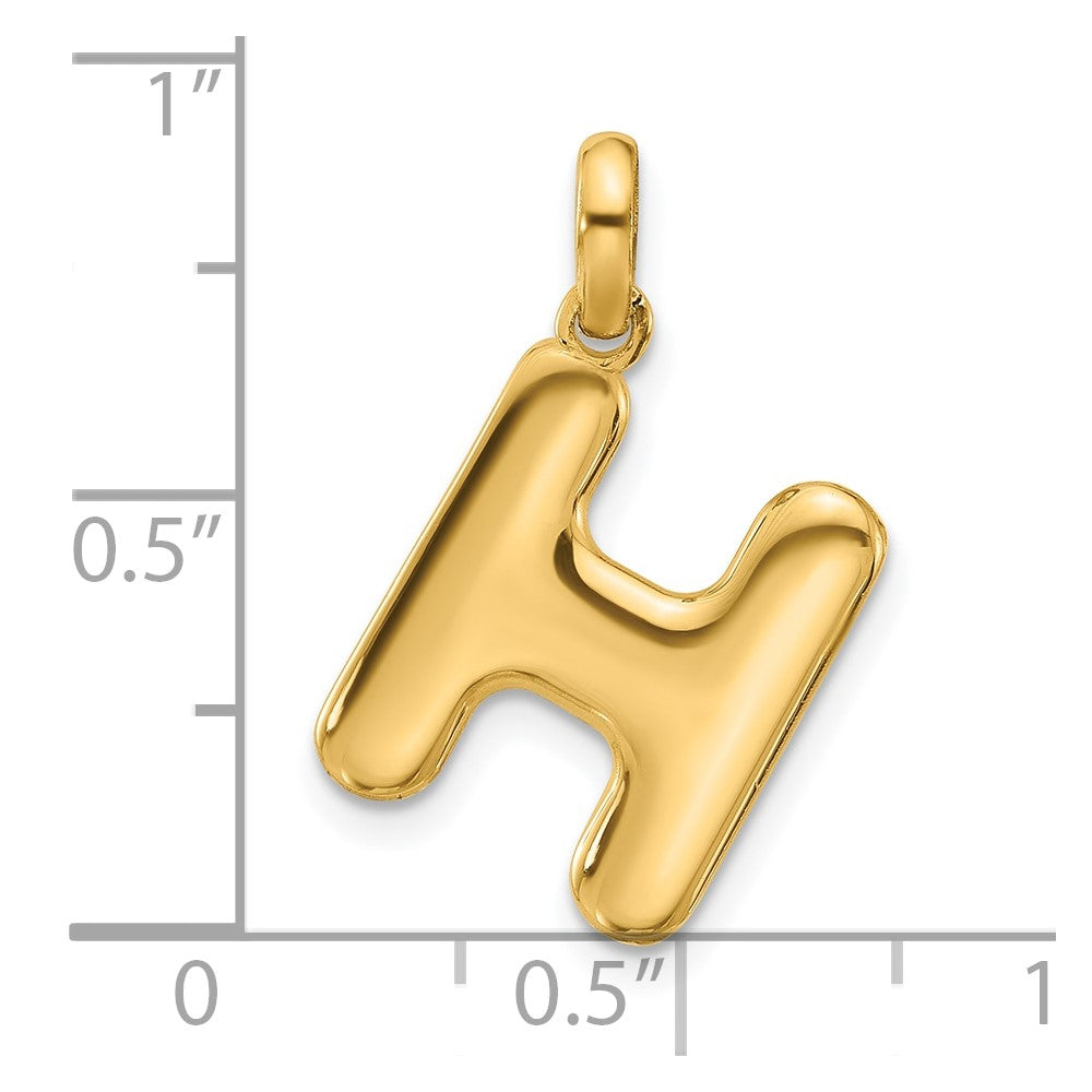 14ky Fancy Letter H