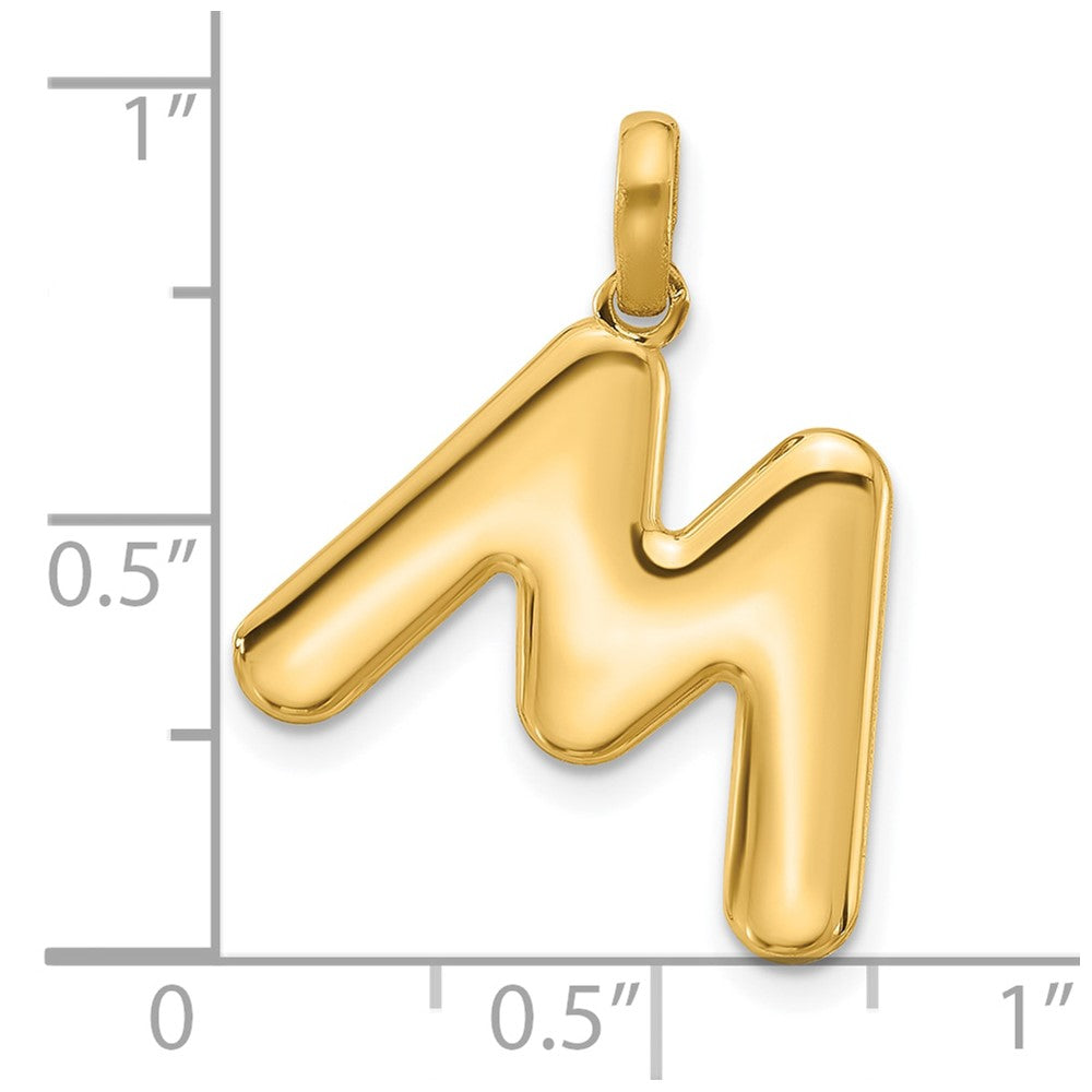 14ky Fancy Letter M