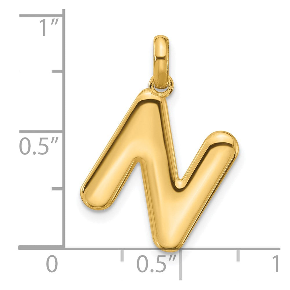 14ky Fancy Letter N