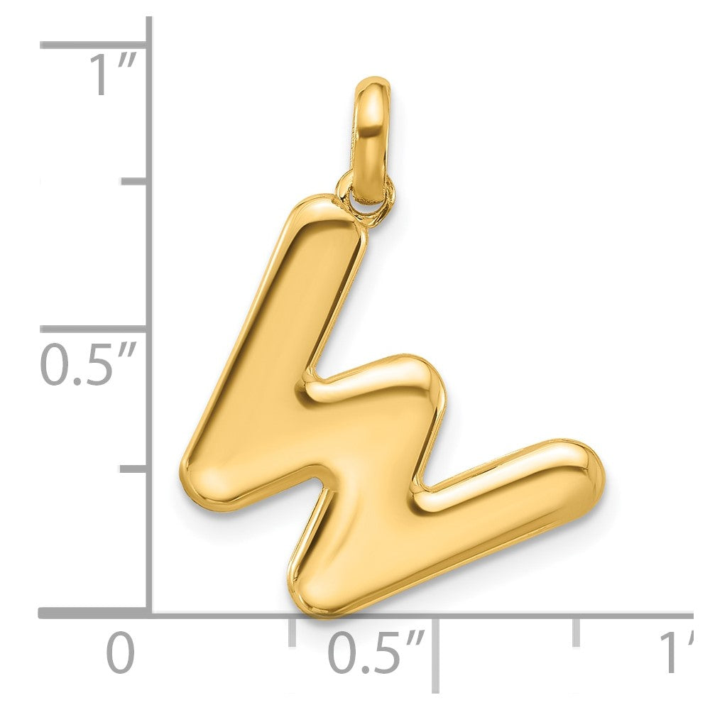 14ky Fancy Letter W