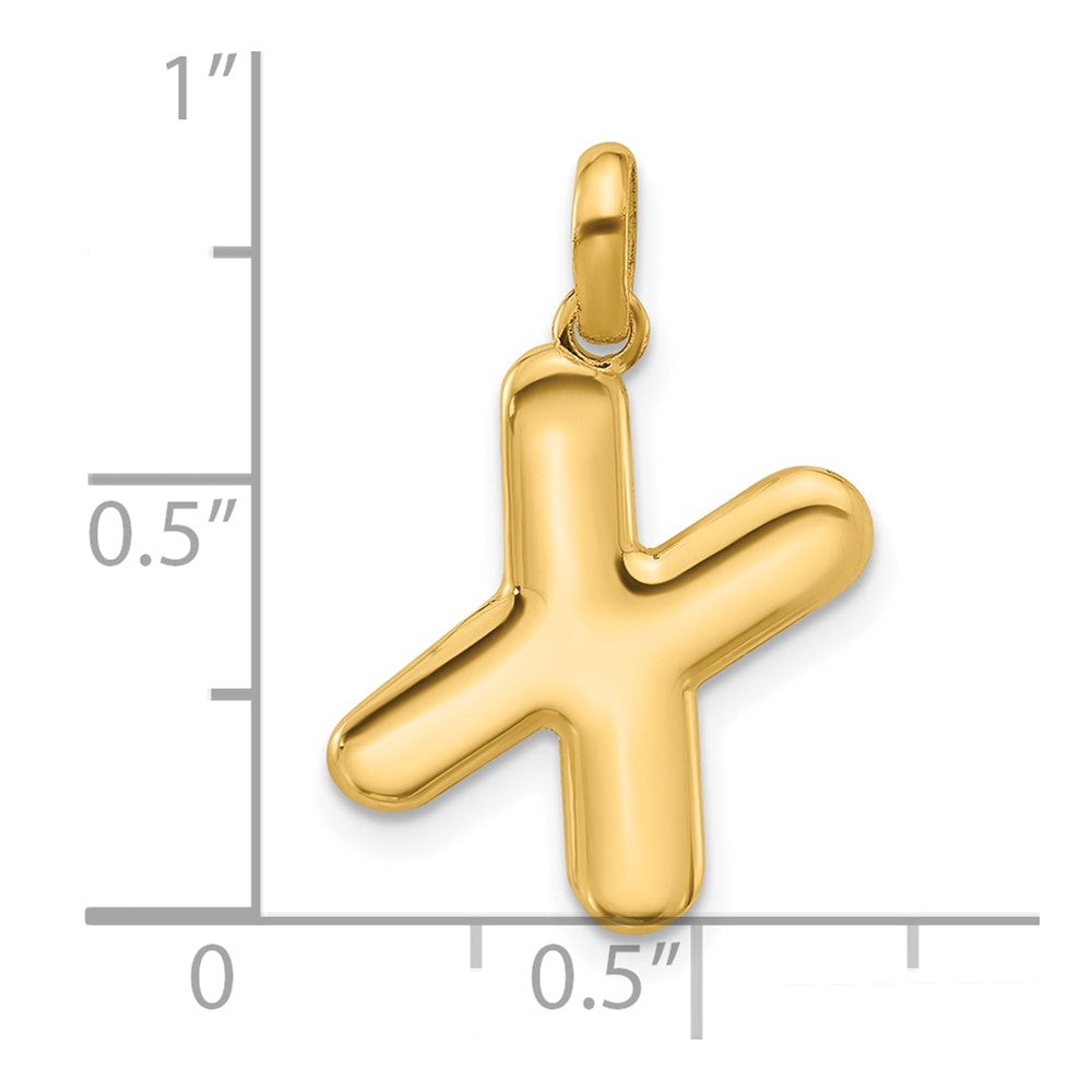 14ky Fancy Letter X