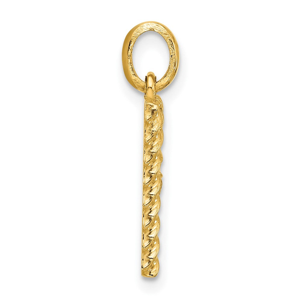 14ky Fancy Twist Letter P
