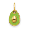 14ky Fancy Avocado With Green Epoxy