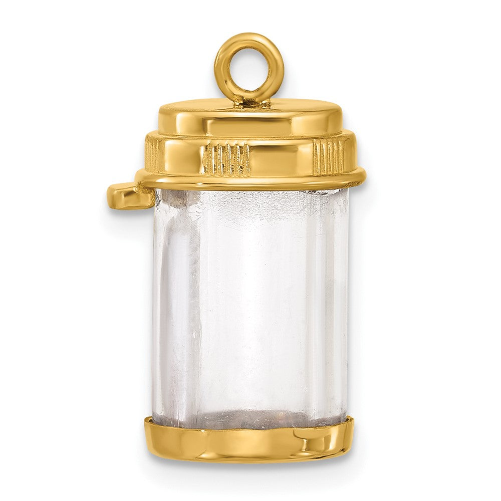 14ky Fancy Pill Bottle