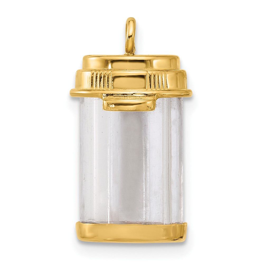 14ky Fancy Pill Bottle