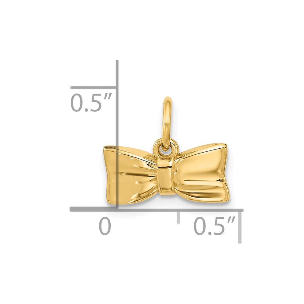14k Fancy Half Hair Bow
