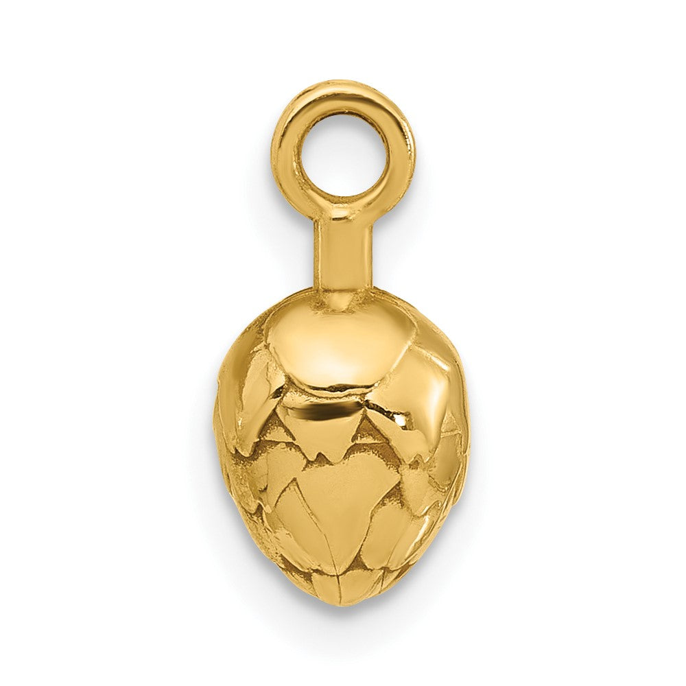 14ky Fancy Artichoke Charm